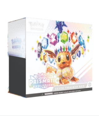 ✨ Pokémon Prismatische Entwicklungen Top-Trainer-Box ✨